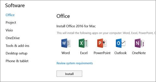 microsoft office 2016 for students mac with acsess